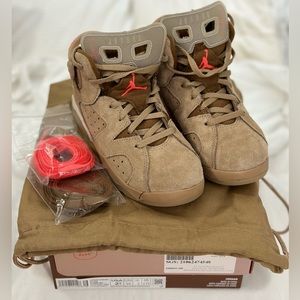 Air Jordan 6 Retro Travis Scott British Khaki